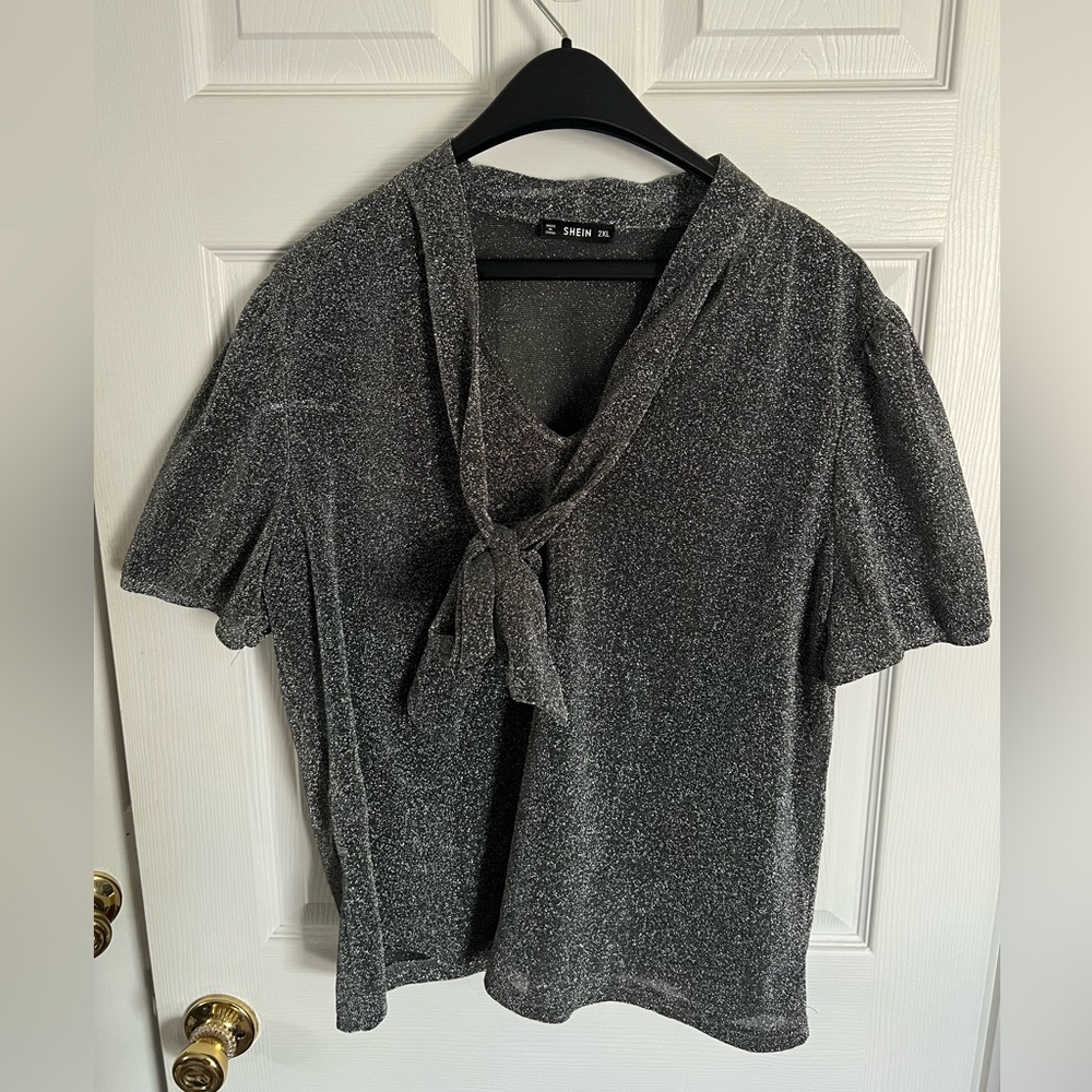 Shein Shimmer Top